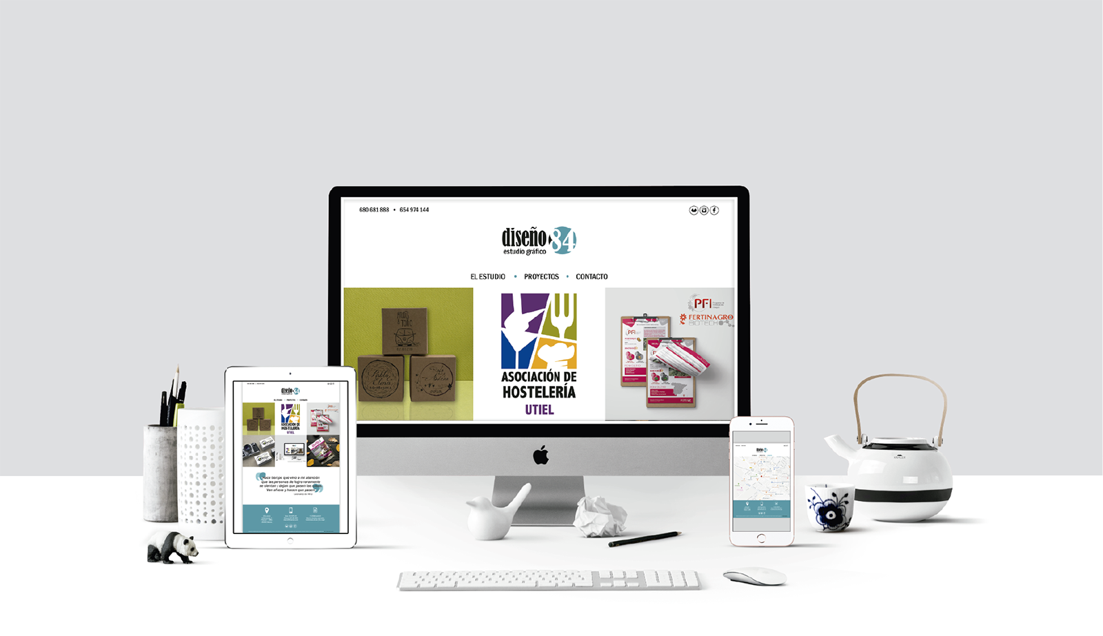 Estudio 84 diseño web